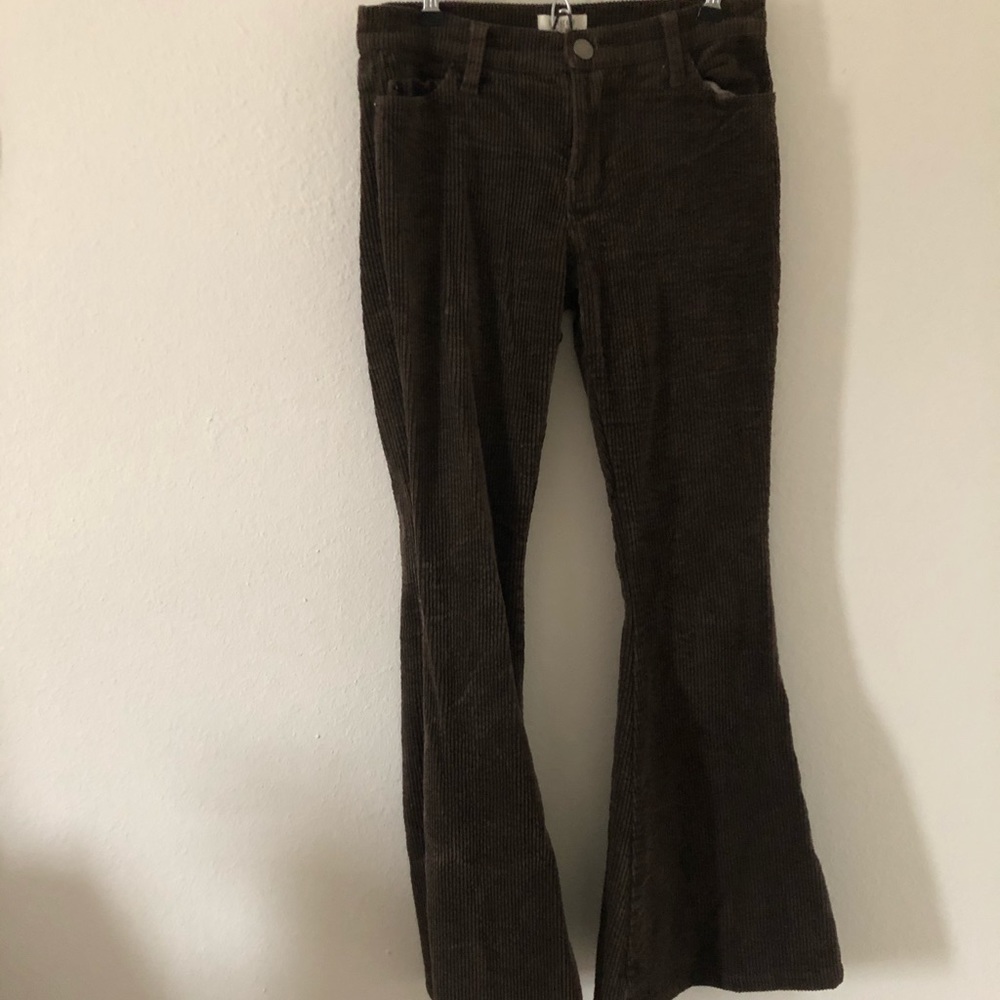 UmGee brown corduroy boot cut pants